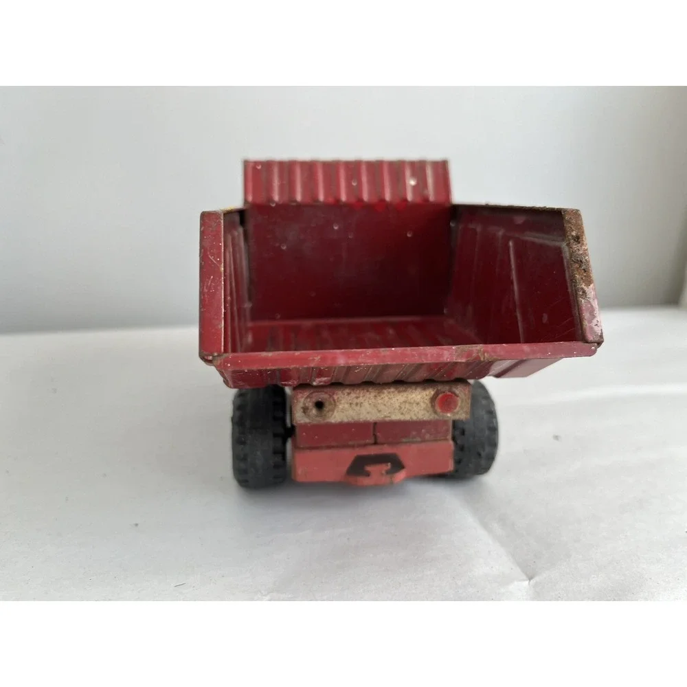 Vintage 1960's Buddy L Red Pressed Steel Dump‎ Truck
